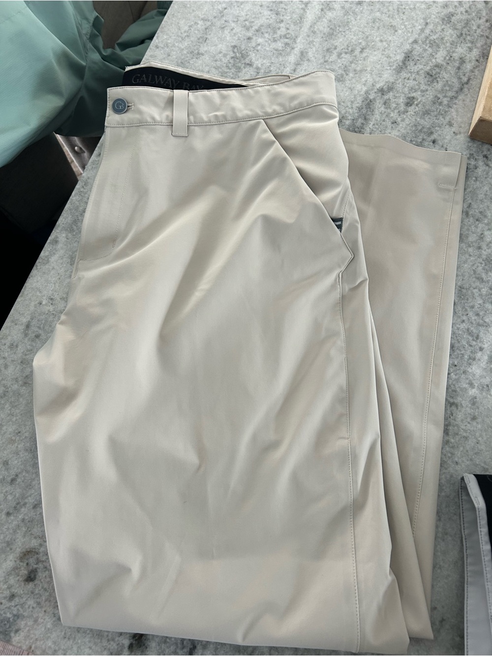 Men's Khaki Chino Pants — Sand